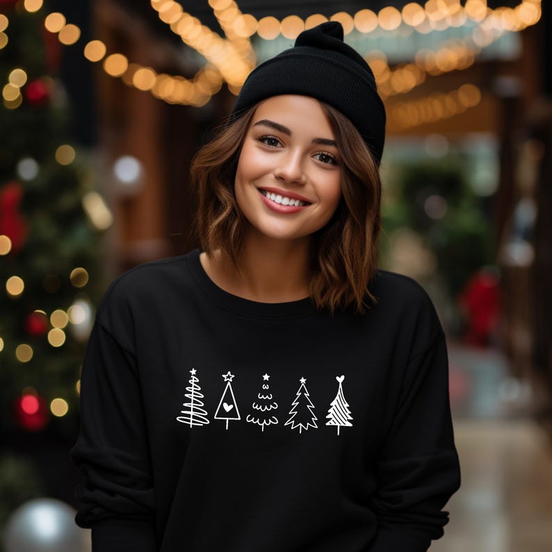 Festive family Christmas sweaters - Matching Family Sweatshirt