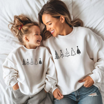 Festive family Christmas sweaters - Matching Family Sweatshirt